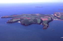 aerial view of dale fort